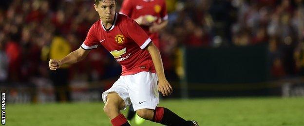 Manchester United's Ander Herrera