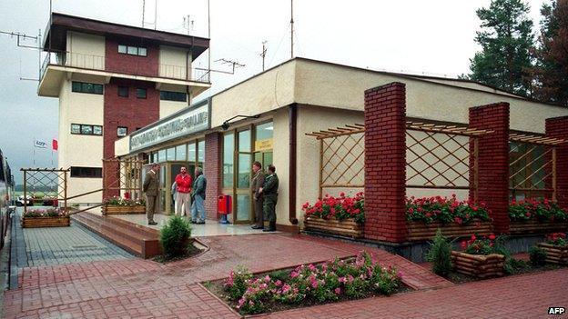 File pic of Szymany airfield, Poland