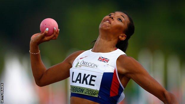 GB heptathlete Morgan Lake