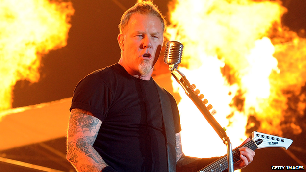 Metallica's James Hetfield