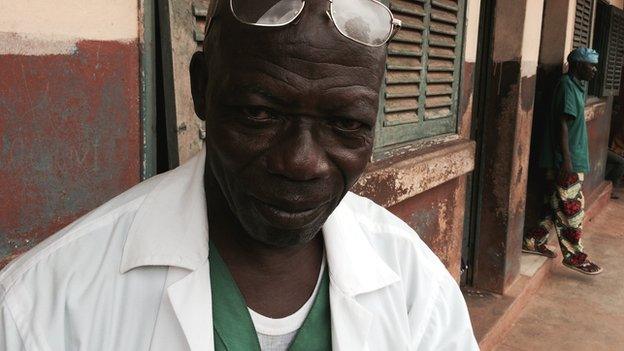 Dr Joseph Bama at Bambari University Hospital