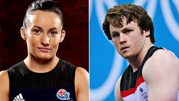 Sarah Davies and Jack Oliver