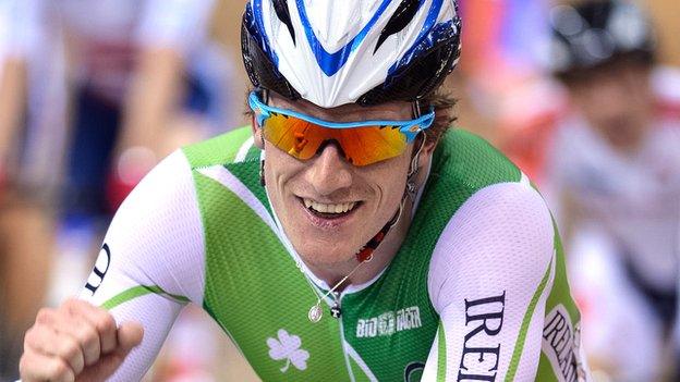 Martyn Irvine was not at his best in Sunday's scratch race final