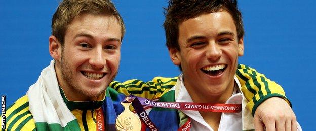 Daley beat Matthew Mitchum to gold in the 2010 Games in Delhi