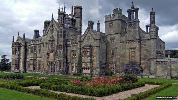 Margam castle, at Margam Park