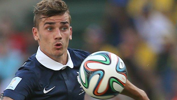 France international Antoine Griezmann