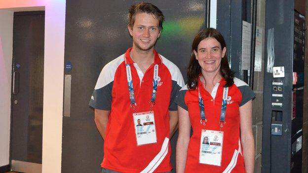 Clyde-siders David Jackson and Becky MacFie