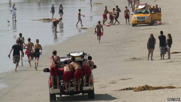 Lifeguards at Venice Beach