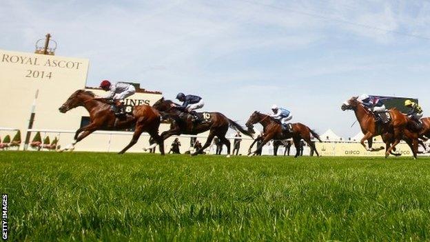 Toronado winning at Royal Ascot