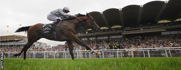 Toronado winning the Sussex Stakes at Goodwood in 2013