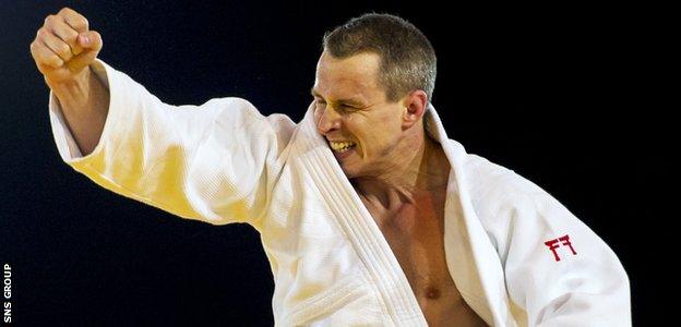 Euan Burton was one of six gold medal winners for Scotland in judo