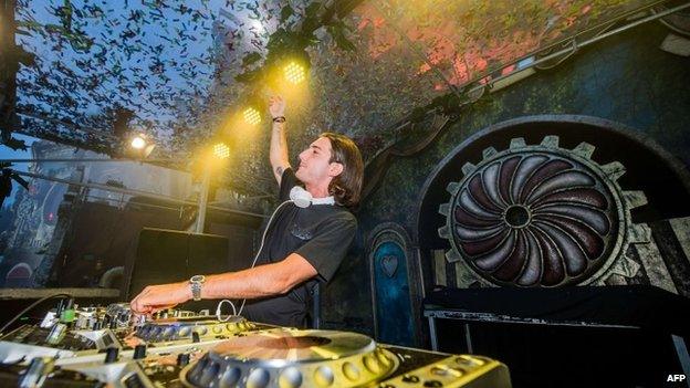 Tomorrowland festival in Belgium