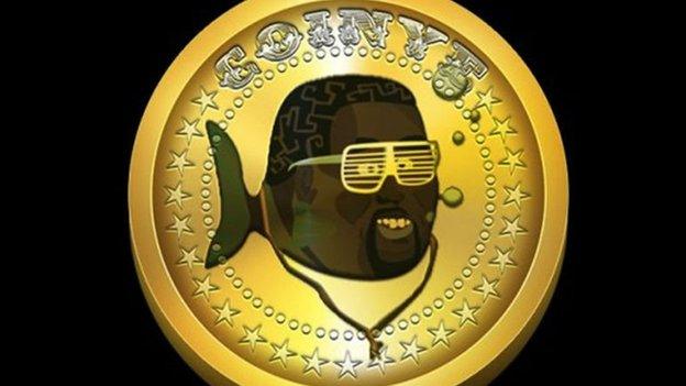 Coinye icon with added fishtail