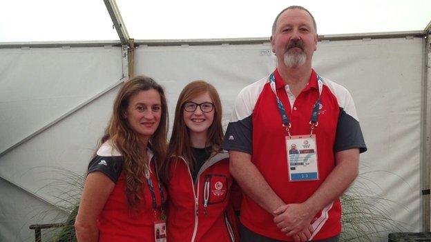 Deborah, Orfhlaith and Ian King