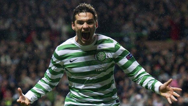 Striker Tony Watt rose to prominence with his goal in the victory over Barcelona