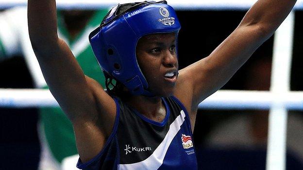 Nicola Adams of England