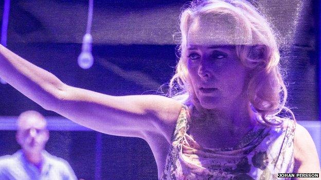 Gillian Anderson in A Streetcar Named Desire