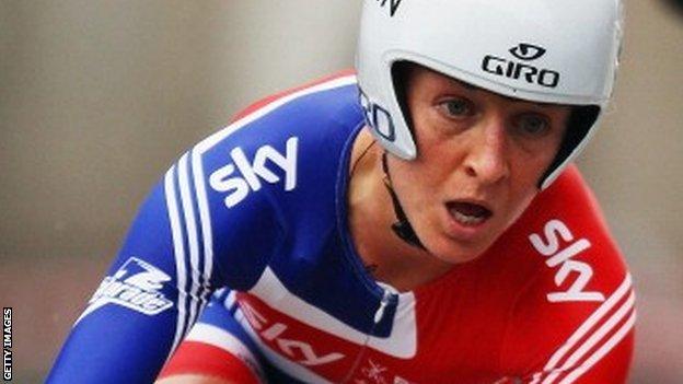 Cyclist Emma Pooley