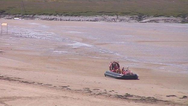 Avon Fire and Rescue Service hovercraft