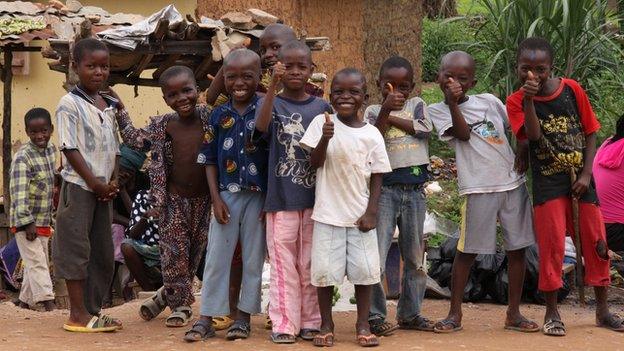 Children in Gueckadou