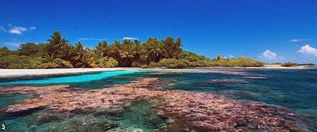 Some scientists say the sea could consume Kiribati within 30 years