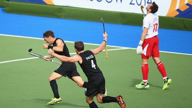 England v New Zealand hockey