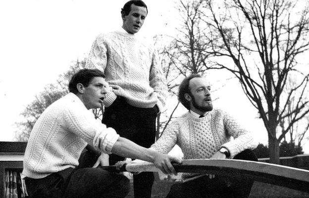 The Crofters (left to right: Dave Benford, Dick Brading, Andrew Kendon)