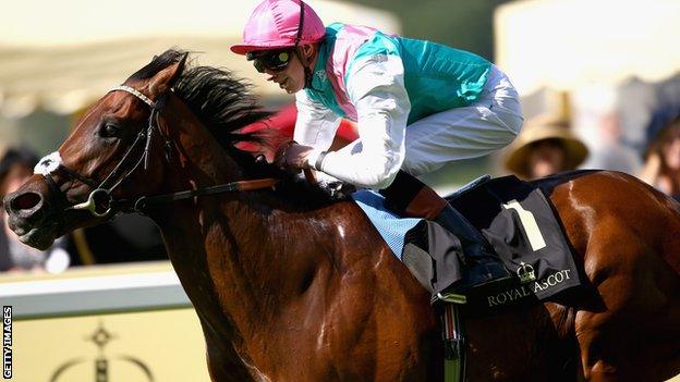 Kingman ridden by James Doyle