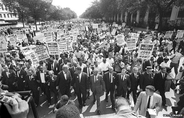 Civil rights march 1963