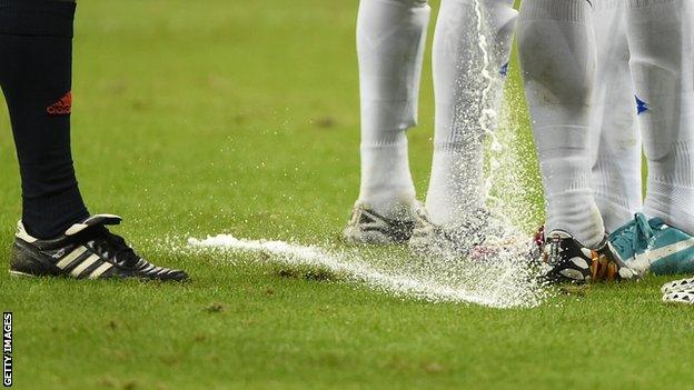 Vanishing spray