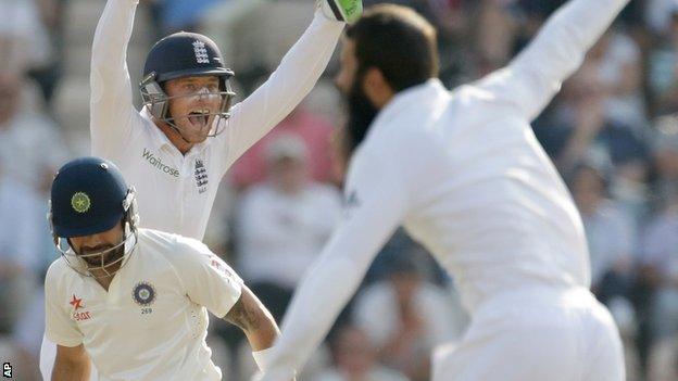 England's Moeen Ali and Joss Buttler