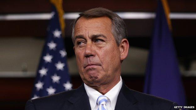 Speaker of the House John Boehner.