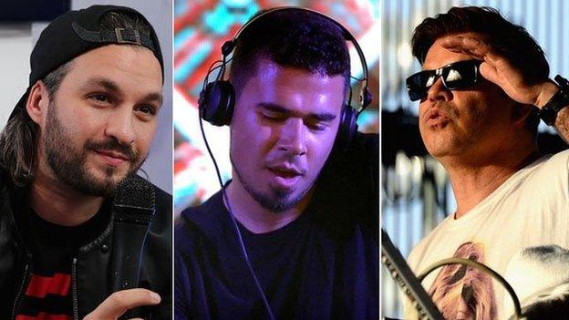 Steve Angello, Afrojack, Paul Oakenfold