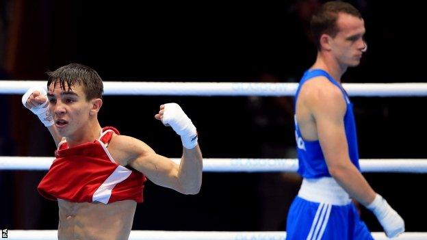 Michael Conlan (left) and Sean McGoldrick