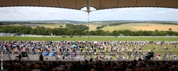 The Sussex track welcomes 100,000 spectators over five days of its Glorious Goodwood meeting