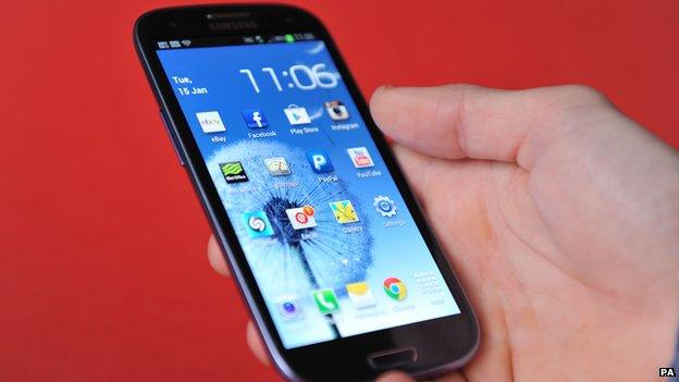 Galaxy S3 handset