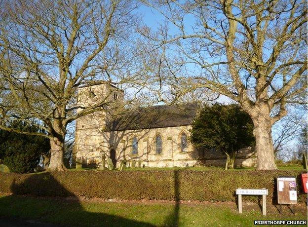 St Peter's Church in Friesthorpe