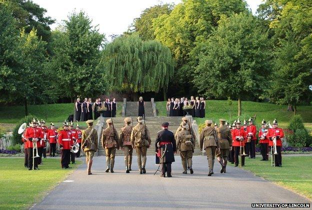 Leaving Home, performed at the Arboretum in Lincoln