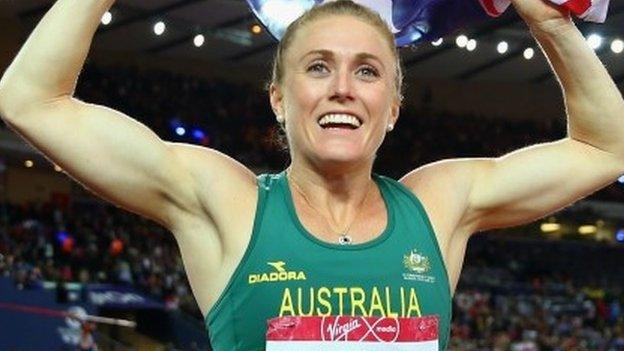 Australia's Commonwealth 100m hurdles champion Sally Pearson