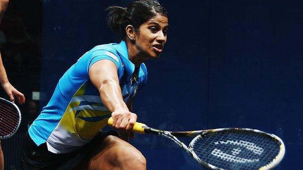 India's Joshana Chinappa