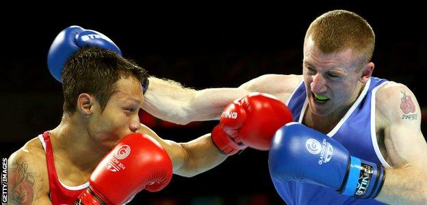 Paddy Barnes (right)