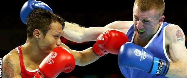 Paddy Barnes (right)