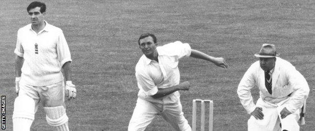 Richie Benaud took 248 Test wickets at an average of 27.03