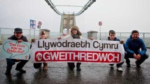 Protest Cymdeithas yr Iaith