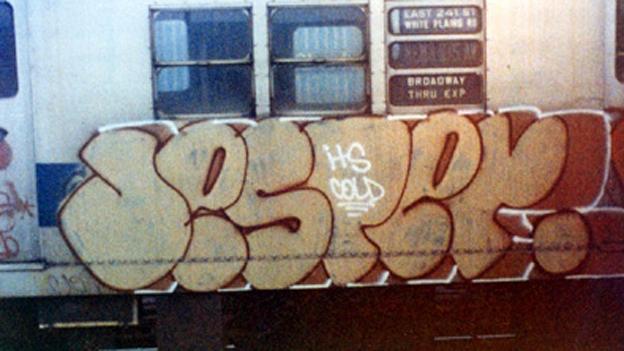 Jester1 graffiti from 1970s