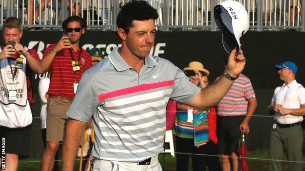 McIlroy is just 0.17 points ahead of Adam Scott in the rankings