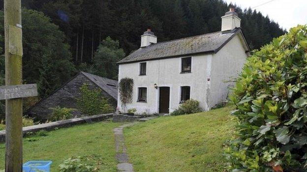 Mark Bridger's cottage