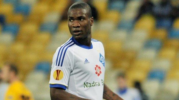 Nigeria striker Brown Ideye