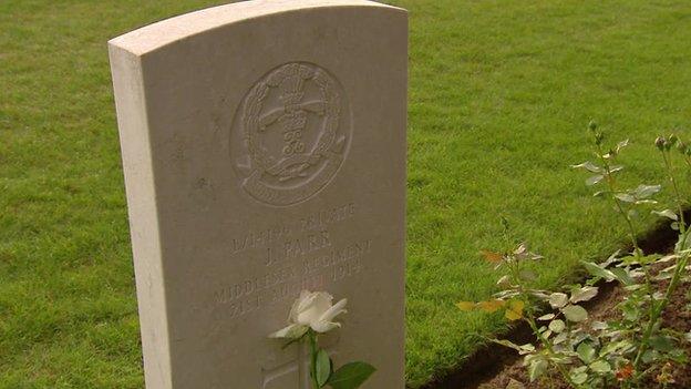 Grave of John Parr