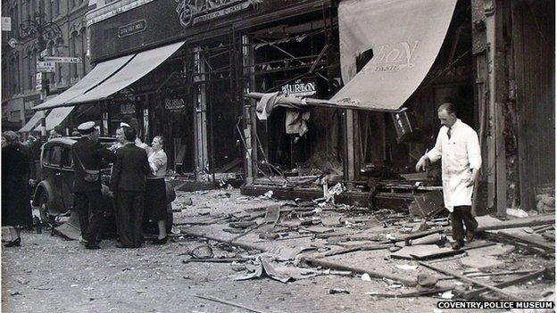 Broadgate after the explosion